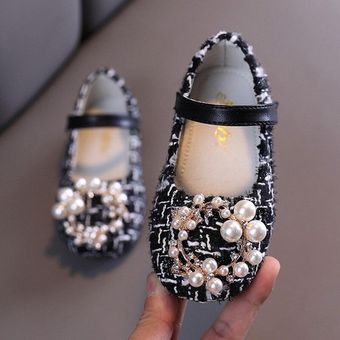 Niños Zapatos para niñas con princesa de perla dulce 