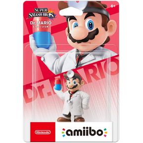 Amiibo Dr. Mario - Super Smash Bros
