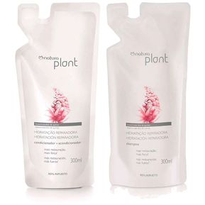 Refill Kit Shampoo Acondicionador Hidratación Reparadora Plant Natura