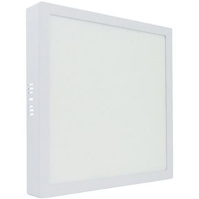 Foco LED Panel 24 Watt Cuadrado Sobrepuesto Luz Blanca Generico