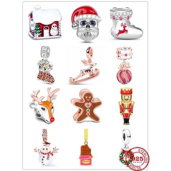 Calcetines Alces Caramelos Papá Noel Glamour Cuentas Para 3 