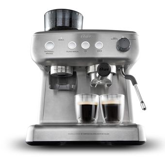 Cafetera espresso Oster® PB. 15 bares molino integrado BVSTEM7300