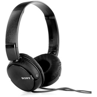  Sony MDRZX110 audífonos con cancelación de ruido Sin micrófono  M Negro
