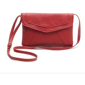 #Red bolsos de fiesta para mujer Bolsos de cuero Vintage para mujer bolsas de mensajero de hombro cruzadas de diseñador famoso bolsos de boda para mujer 