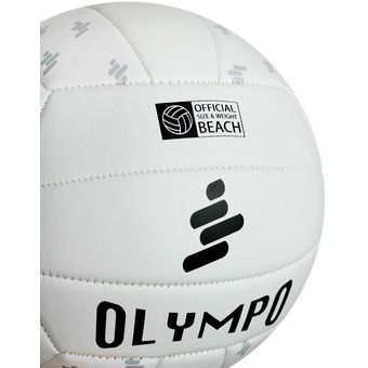 Balón Oka Olympo Voleibol De Playa Blanco #5 : 06623