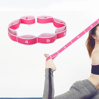 Cinturón de Yoga para mujer correa elástica para Yoga colorido par 
