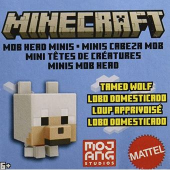 Figura De Acción De Minecraft Mob Head Minis Lobo | Linio México -  MI037TB02H2XJLMX