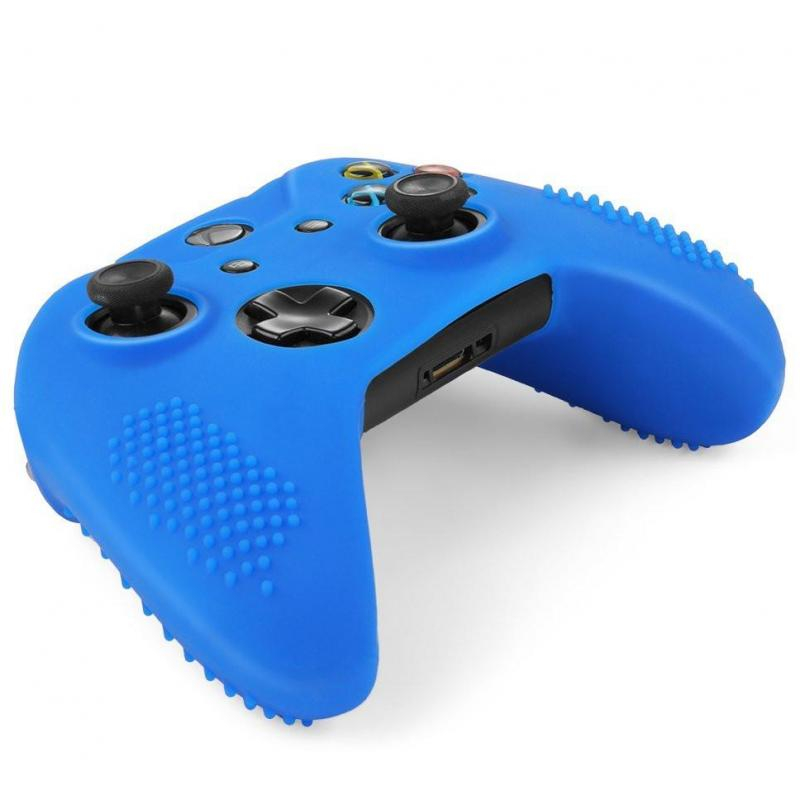 Xbox One S / X Funda Silicona - Azul