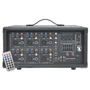 Mezcladora Amplificada Consola 8 Canales 800w Peavey - ¿Dónde Comprar ...