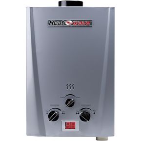 Calentador de Agua Instantáneo Heatwave Gas LP 6 Lts/min. (...