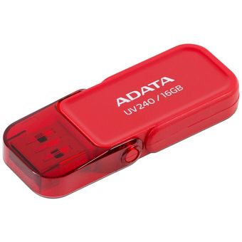 Memoria USB de 32 GB. 2.0 color negro/rojo Marca ADATA.