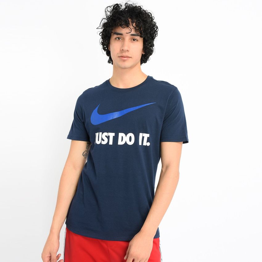 camisetas nike hombre azul