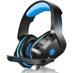 Audifonos PHOINIKAS H-1 Negro y Azul - Xbox One Nintendo Swi...