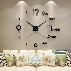 Reloj de pared decorativo para centro de salón de Spa, reloj de pared para  centro de