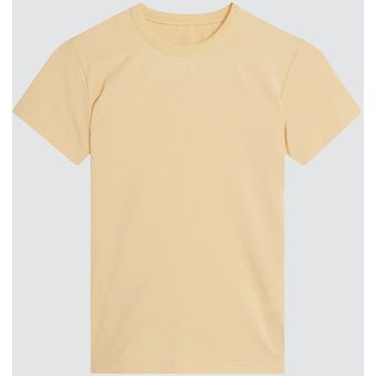 Infantil - Niña - Camisetas y Tops OSTU Algodón Amarillo – Ostu