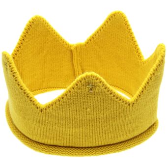 Sombrero turbante corona de bebé gorro de punto para bebés 