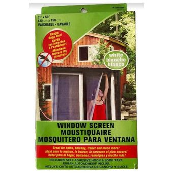 Malla Mosquitera para Ventanas - An 130 x Al 150 cm - Lote de 10