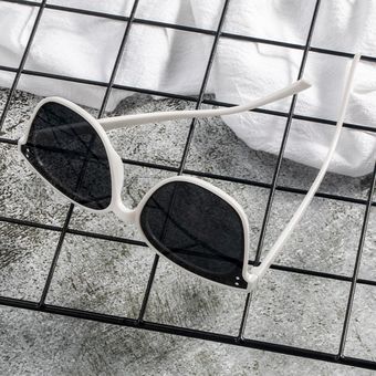 Mat Eye Women Gafas de sol diseñador Zonnebril Dames Blackmujer 