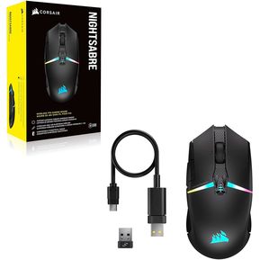 MOUSE CORSAIR NIGHTSABRE WIRELESS RGB