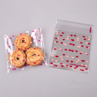 a Bolsas de dulces para galletas embalaje de plástico de alimentos 