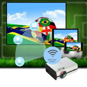 U45 pro Home Theater multimedia Mini Portable HD 1080p proyector LED 