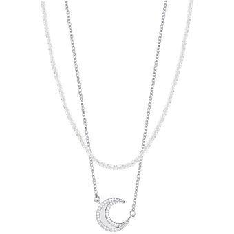 Cool Hot Cool Hot Feel Dust The Moon Necklace Female White Moonlight L 