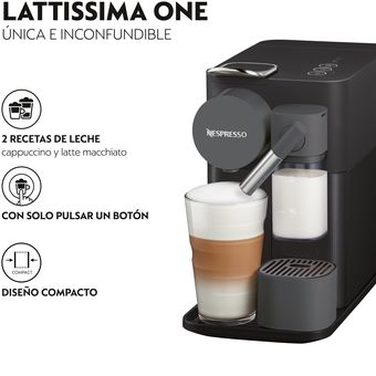  Nespresso Lattissima Touch - Máquina de café expreso original  con espumador de leche por De'Longhi, color blanco