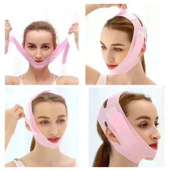 Faja Para La Papada Mujer, para la papada de la casa, Facial Lifting  Slimming Belt, V Line Mask Slimming Bandages Facial
