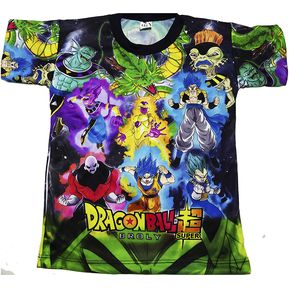 Camisetas Niño Rock Dragon Ball Anime Manga Comics Goku