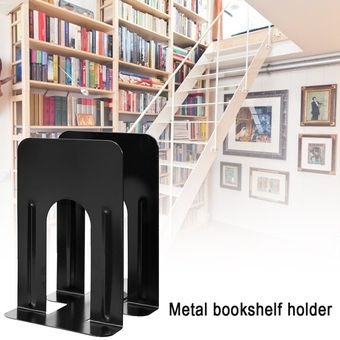 Libro de metal stand estantería libro carpeta libro archivo de libro de metal soporte de libro extra 