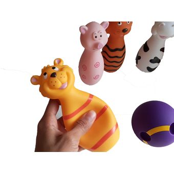 animales de goma para bebes