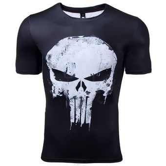 camisetas crossfit hombre negro