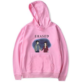 The Town Where Only I Am Missing Sudadera con Capucha Estampada-Rosa 