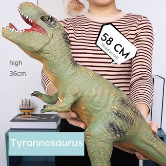 Modelo de dinosaurio de juguete para niños  Tiranosaurio Rex de tamaño grande 