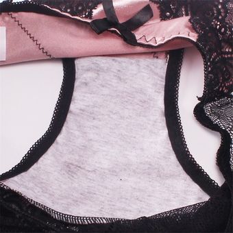 Algodón, Encaje Algodón Transparente Ropa Interior Sexy 