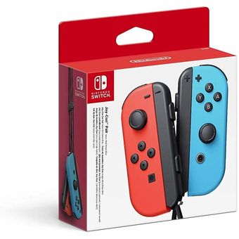 Nintendo - Control Joy-Con L-R Neon Azul Rojo Nintendo Switch Nuevo Sellado