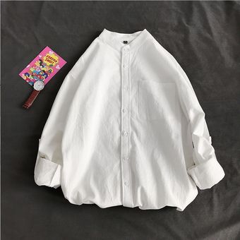 #BLACK Camisetas de manga larga de diseño Simple,de algodón 100% ca 