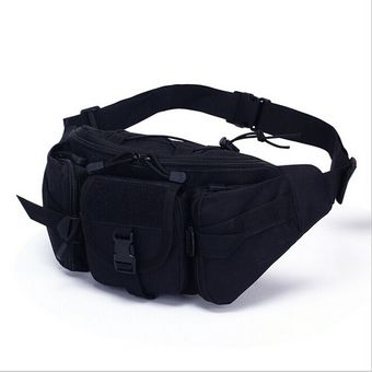 Paquete de cintura táctica de utilidad bolsa de exterior bolsa de Camping militar senderismo cintura botella de agua bolsas de cinturón de camuflaje cintura riñonera #Gris 