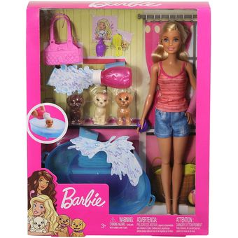 barbie con su familia