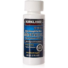Minoxidil Kirkland 5% Crecimiento Cabello y Barba 1 frasco