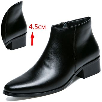 botines formales para hombre