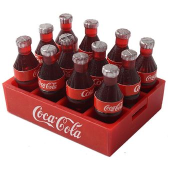 RC Mini Coca-Cola de la botella y de la bandeja de accesorios Decoración Herramientas Para 110 RC orugas de coches 