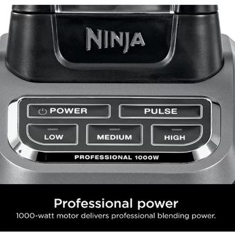 Ninja - Licuadora Profesional 1000 - Bl610 Color Negro/Gris