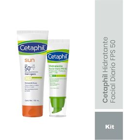 Kit Cetaphil Cuidado Facial FPS 50