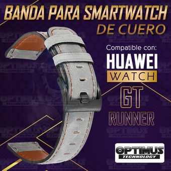 Pulso de cuero para Huawei Watch GT Runner 22mm Linio Colombia