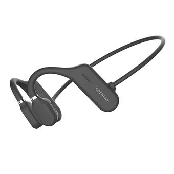 Auriculares estéreo para auriculares inalámbricos hueso con auriculares de conducción de bajo ruido 