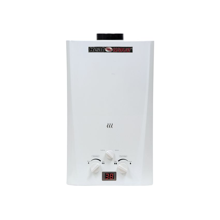Calentador de Agua Instantáneo Heatwave Gas LP 6 Lts. (HW-GI06P)