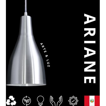 Lámpara Campana de Aluminio Arte Luz E27 | Knasta Perú