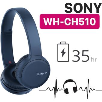 Audífonos Sony WH-CH510 Bluetooth 35 Horas con Micrófono Azul SONY