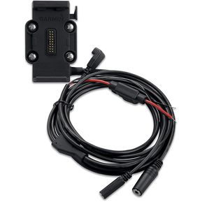 Cuna Garmin de GPS Zumo 660 & 665 con cables de carga 12v de Moto